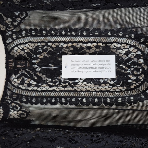 G.I.L.I. Long Fringe Overlay Black (L) With Sleeves - Picture 3 of 10